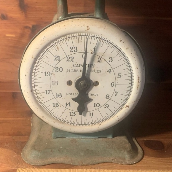 Vintage American Steel Products Co. 24lb Scale- Working- Barn Find! - Picture 6 of 13